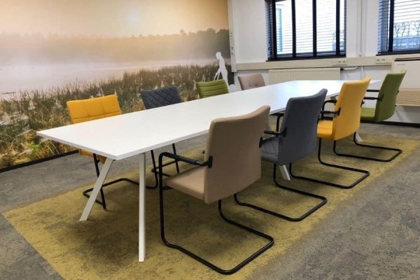 Huislijn Alfa Vergaderstoel Sledeframe - Afbeelding 2