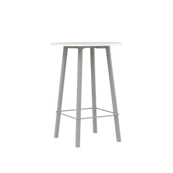 Huislijn Corner Vergadertafel Rond 4-poots (hoog)