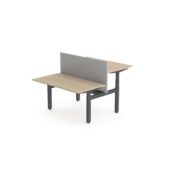 Huislijn FlexFrame Duo Bureau Recht H-frame (elektrisch)