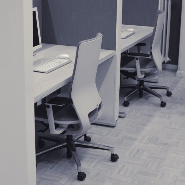 Scheidingswand privé werkplek